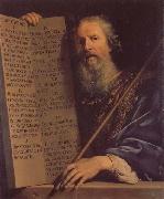 Philippe de Champaigne Moses with th Ten Commandments Spain oil painting artist